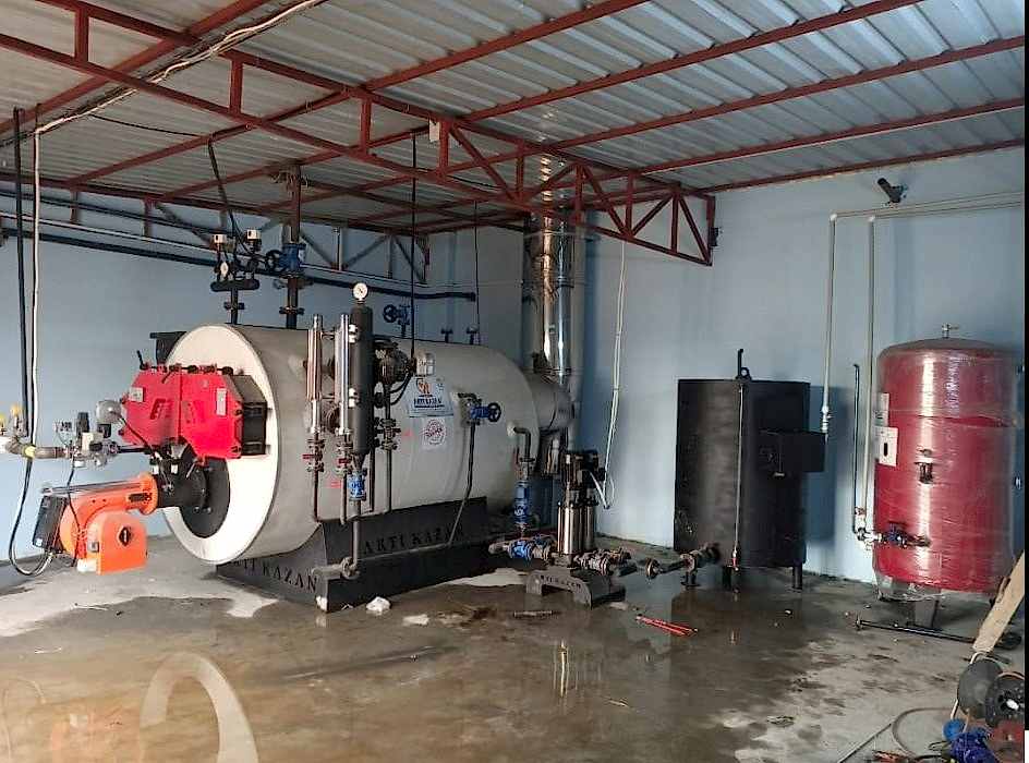 Gaz Yakıtlı Buhar Kazanı Projesi/ Mardin