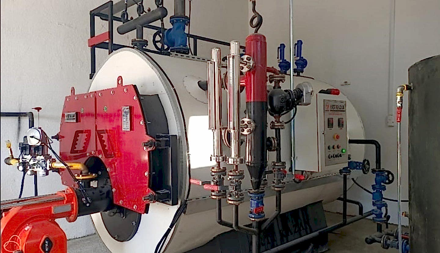 Gaz Yakıtlı Buhar Kazanı Projesi/ Konya